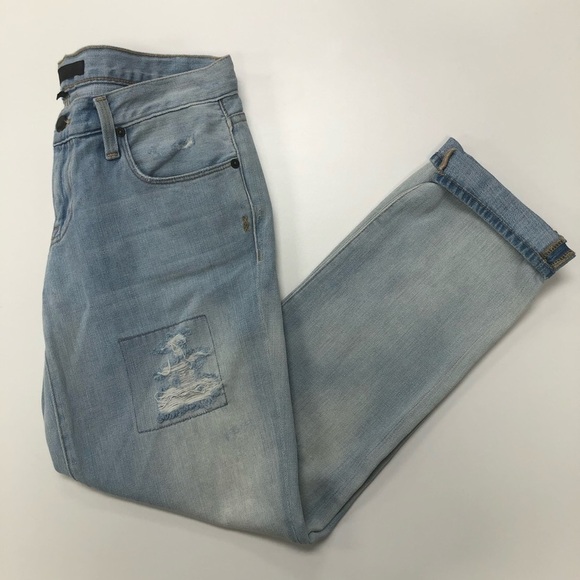 NWOT Genetic Denim Alexa Distressed Boyfriend Jean - Picture 6 of 13